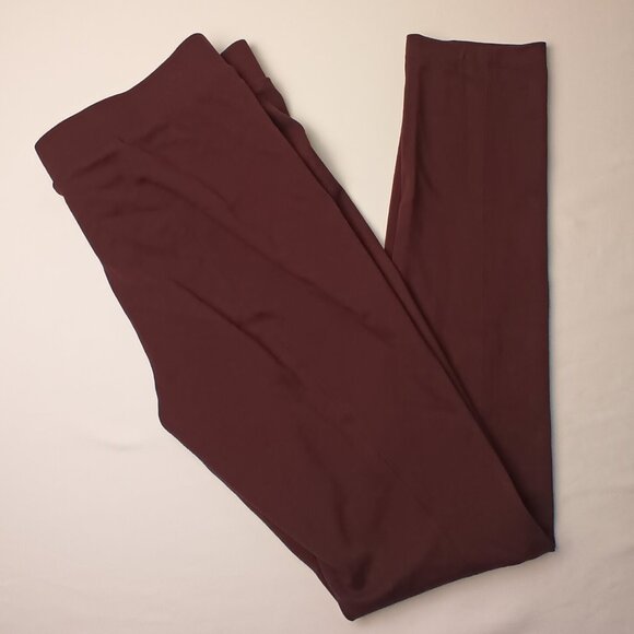 Philosophy Leggings Size S Mid Rise Skinny Leg Brown Color - Picture 1 of 9